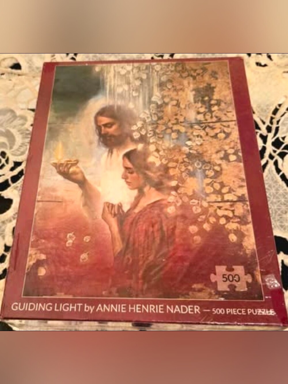Guiding Light by Annie Henrie Nader 500 Piece Puzzle – NEW Sealed Christian Art